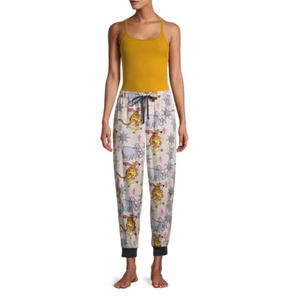 DISNEY Winnie the Pooh & Friends Cuffed Fleece Sleep Pants - Picture 11 of 11
